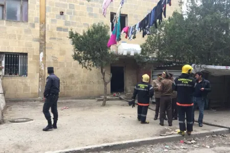 Bakıda baş verən yanğın zamanı 7 nəfər zərər çəkib