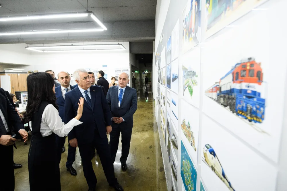 Seulda Azərbaycan və Koreya dəmir yolları rəhbərləri arasında görüş keçirilib - FOTO