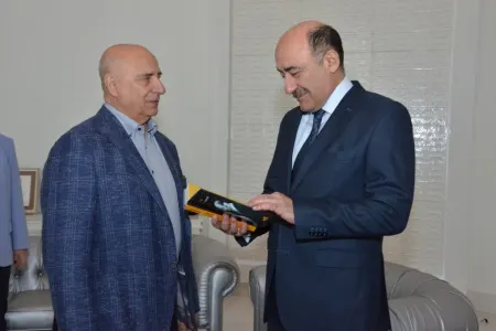 Əbülfəs Qarayev dünyaşöhrətli baletmeysterlə görüşüb - FOTO