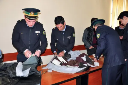 Ölkəyə narkotik və psixotrop maddələr keçirmək istəyən əcnəbi - SAXLANILDI - FOTO