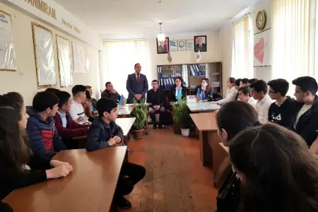 “Narkomaniya və digər zərərli vərdişlərə yox deyək!” mövzusunda tədbir keçirilib