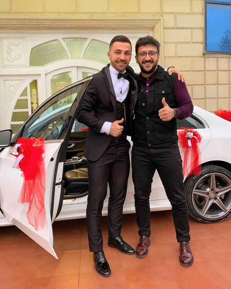 Dünya çempionumuz özünə kişi toyu etdi - FOTO - VİDEO