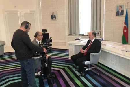 Əbülfəs Qarayev İspaniya Dövlət Televiziyasına müsahibə verib