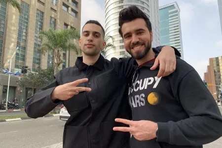 Çingiz Mustafayev İtaliyanın "Eurovision 2019" təmsilçisi ilə görüşdü - FOTOLAR - VİDEO
