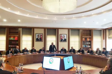 Maliyyə Nazirliyində hesabat xarakterli kollegiya iclası keçirilib