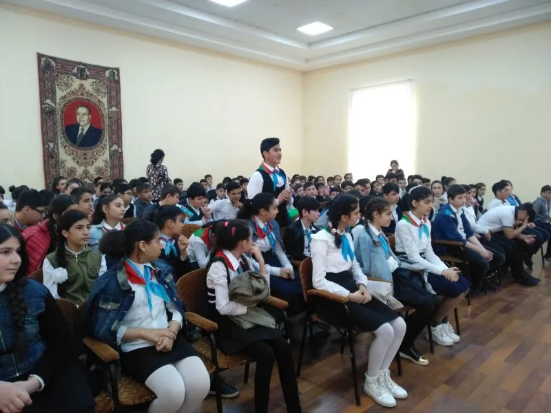 Rayonlarda “Sağlam məktəbli” layihəsi çərçivəsində tədbir keçirilib - FOTO