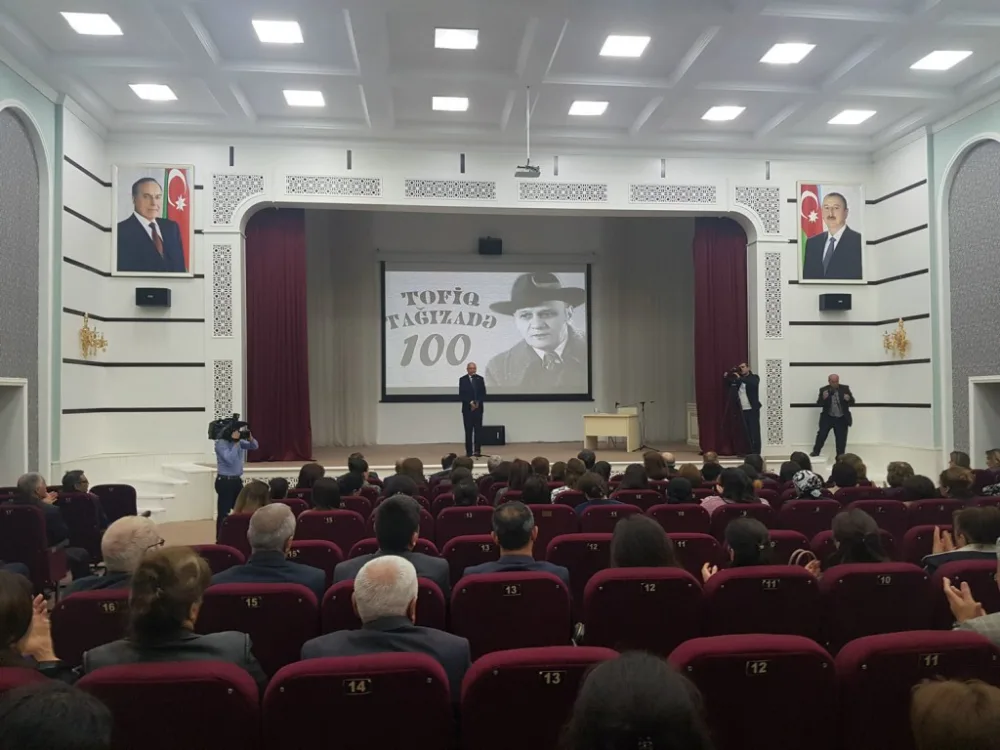 Xaçmazda Tofiq Tağızadənin 100 illik yubileyi qeyd edilib - FOTO