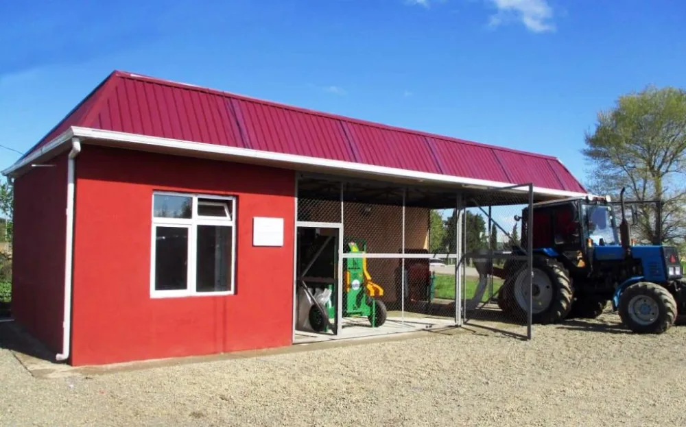 Füzuli rayonunda yem emalı müəssisəsi istifadəyə verilib