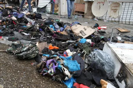 “Diqlas” ticarət mərkəzindən malların çıxarılması başa çatdırılıb