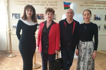 Rusiyanın Əməkdar artisti Bakı Xoreoqrafiya Akademiyasında olub