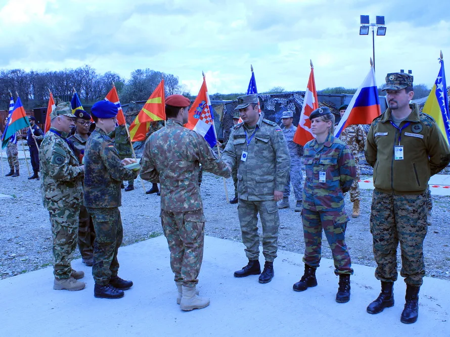 Ordumuzun nümayəndələri NATO-nun çoxmillətli tibb təlimində - FOTO