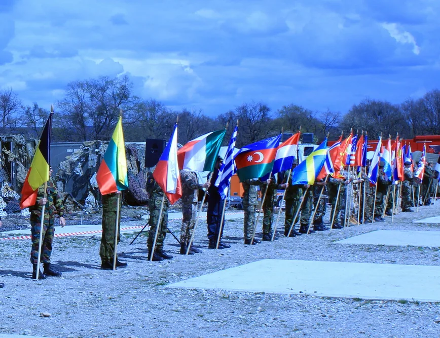 Ordumuzun nümayəndələri NATO-nun çoxmillətli tibb təlimində - FOTO