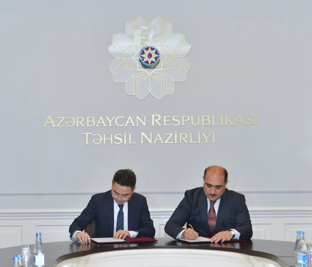 Əməkdaşlıq memorandumu imzalanıb - FOTO
