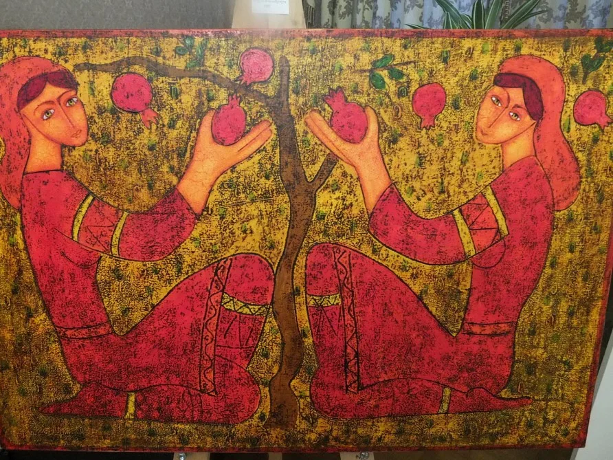 Azərbaycan və Gürcüstan dostluğuna həsr olunmuş rəsm sərgisi açılıb