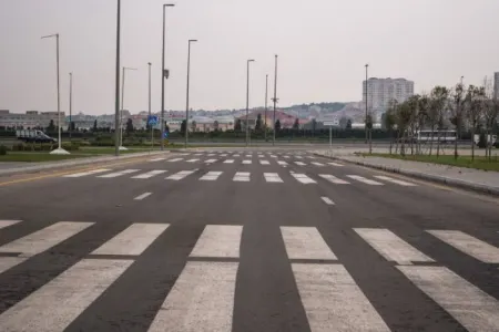 Natəvan küçəsində üfüqi nişanlanma xətləri çəkiləcək