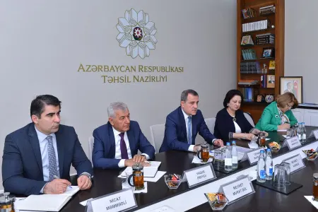 Təhsil naziri İstanbul Texniki Universitetinin rektoru ilə görüşüb