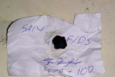 Gömrükçülər kağız bükülüdə narkotik aşkar edib