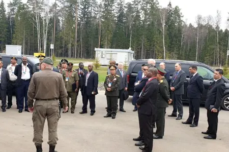 Müdafiə Nazirliyinin nümayəndə heyəti Moskvada konfransda iştirak edir - FOTO