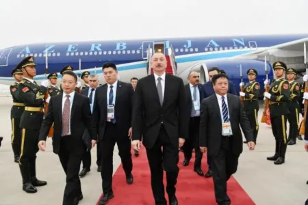 Prezident İlham Əliyev Çində işgüzar səfərdədir - YENİLƏNİB - FOTOLAR