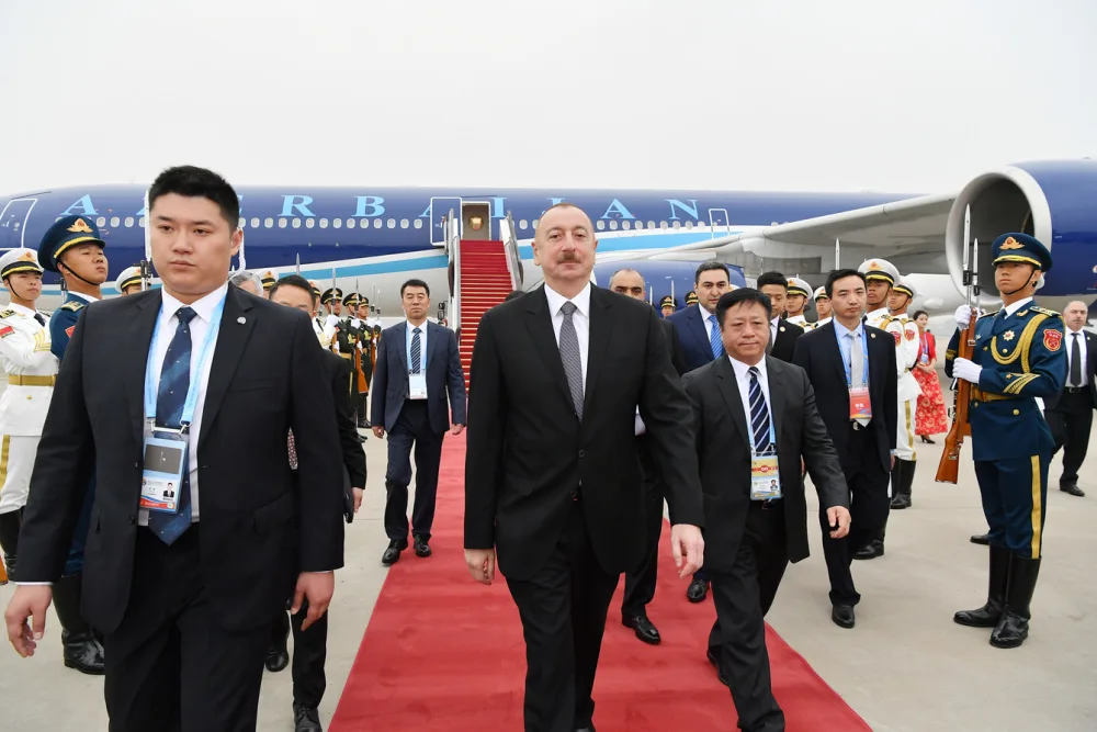 Prezident İlham Əliyev Çində işgüzar səfərdədir - YENİLƏNİB - FOTOLAR