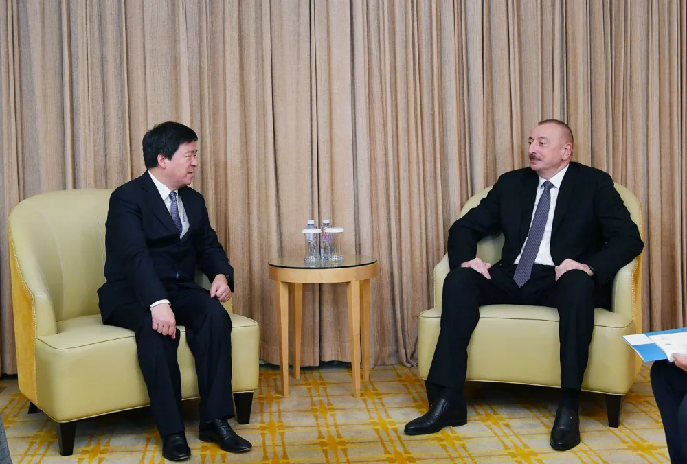 Prezident İlham Əliyev Çində işgüzar səfərdədir - YENİLƏNİB - FOTOLAR