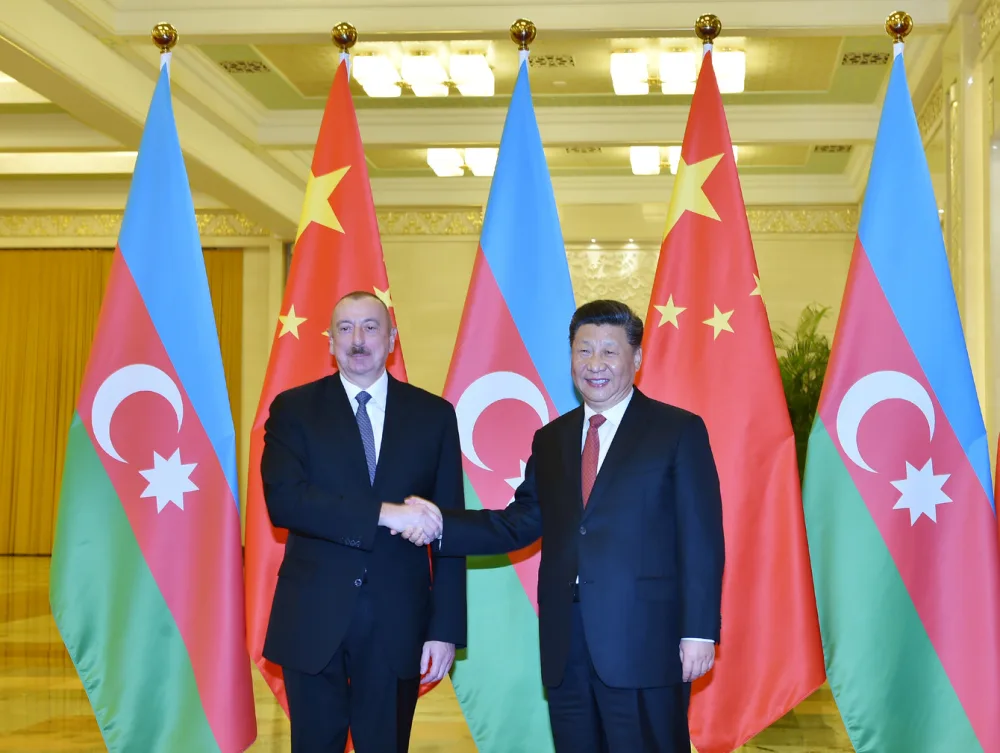 Prezident İlham Əliyev Çində işgüzar səfərdədir - YENİLƏNİB - FOTOLAR