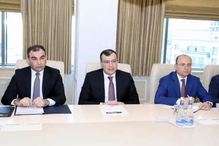 Sahil Babayev Amerika Ticarət Palatasının nümayəndələri ilə görüşüb