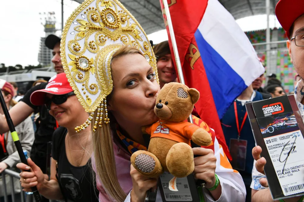 Əcnəbilərin Bakıda "Formula1" çılğınlığı - FOTO