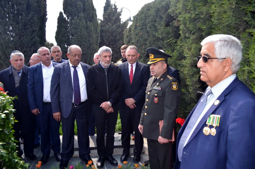 Azərbaycanın Milli Qəhrəmanı Albert Aqarunovun 50 illik yubileyi münasibətilə - TƏDBİR KEÇİRİLİB