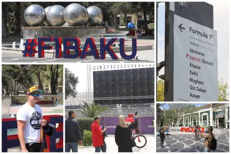 Bakıda turistlərin “Formula1” həyəcanı - FOTO - VİDEO