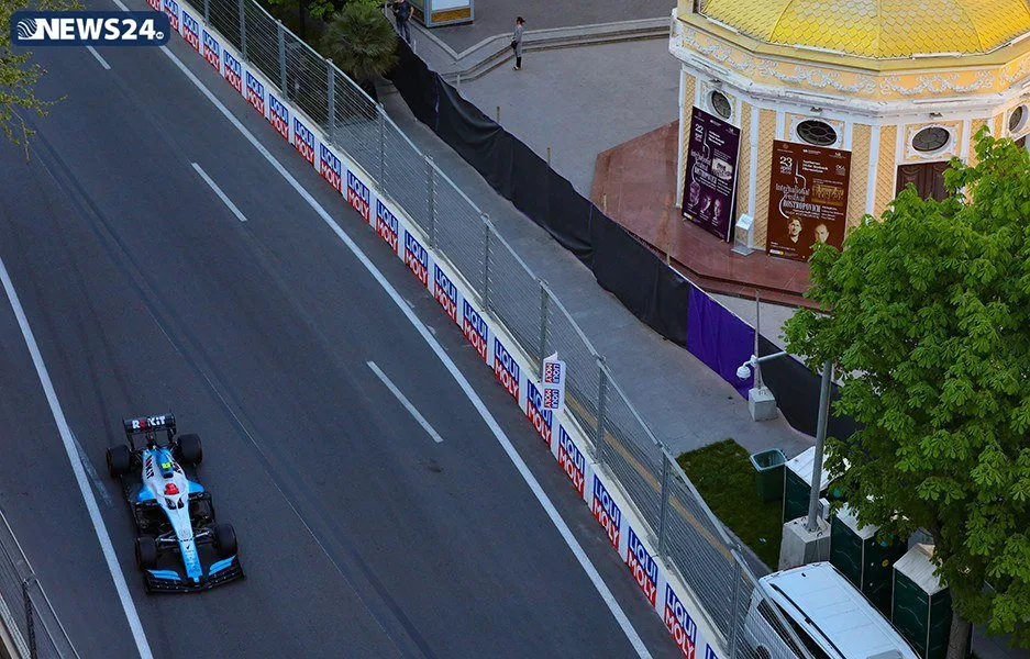 Yüksək sürət, həyəcan, qəza - "FORMULA 1"-İN İLK GÜNÜNDƏN FOTOLAR