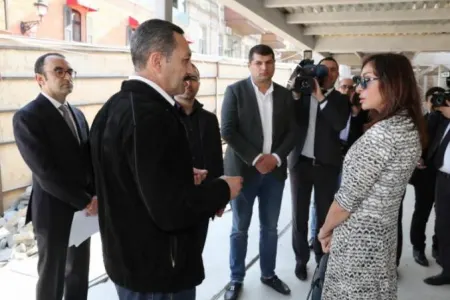 Mehriban Əliyeva : - "Buradakı tarixi və mədəni abidələrə heç bir təhlükə yoxdur”