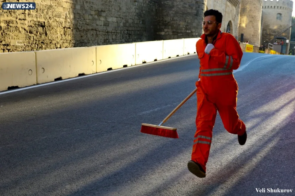 Ötən gün "Formula 1"də yaşanan - QƏZALAR FOTOLARDA