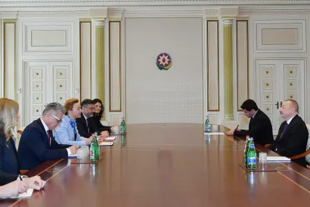 Prezident İlham Əliyev Xorvatiyanın baş nazirini qəbul edib - YENILƏNİB- FOTO