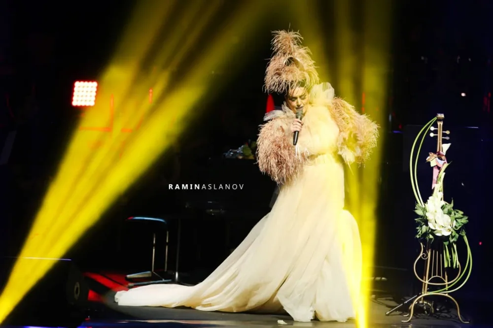 Elza Seyidcahanın konsertində yaşananlar - FOTO