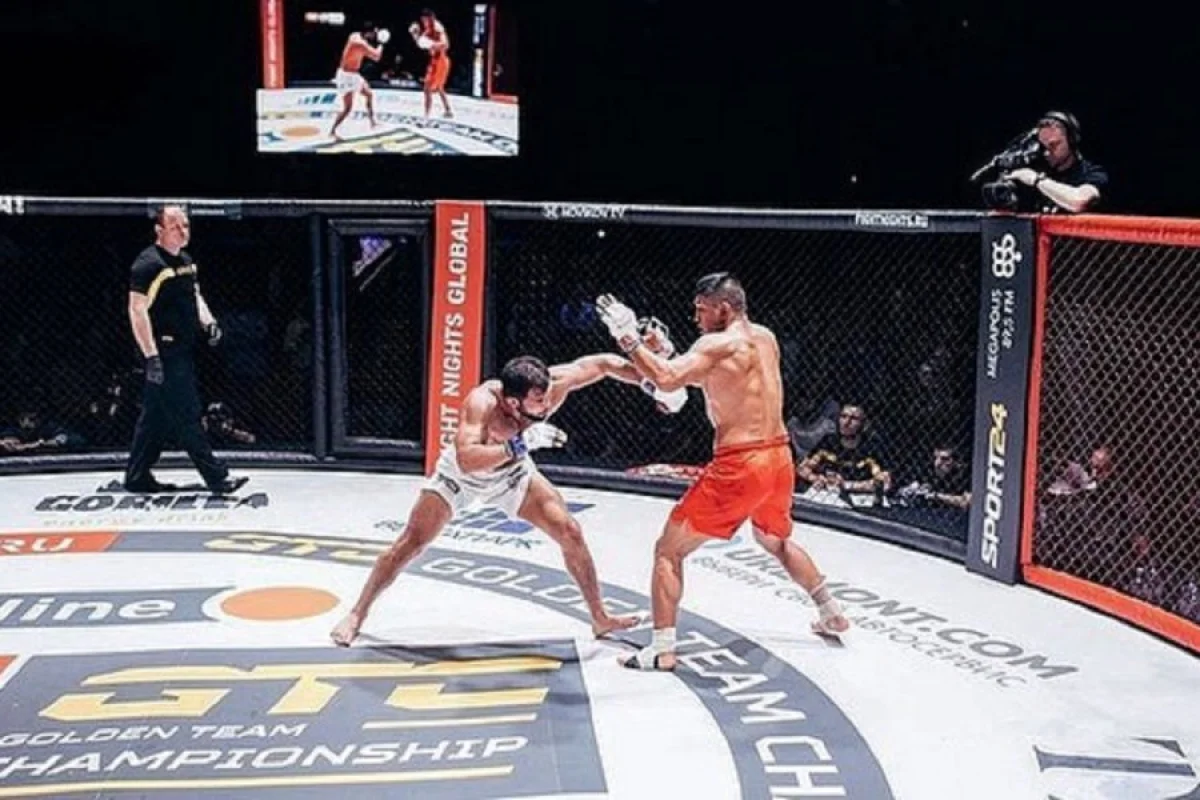 Qazax döyüşçü azərbaycanlı Çingizxanla - rinqə çıxmaqdan qorxdu - FOTO - VİDEO