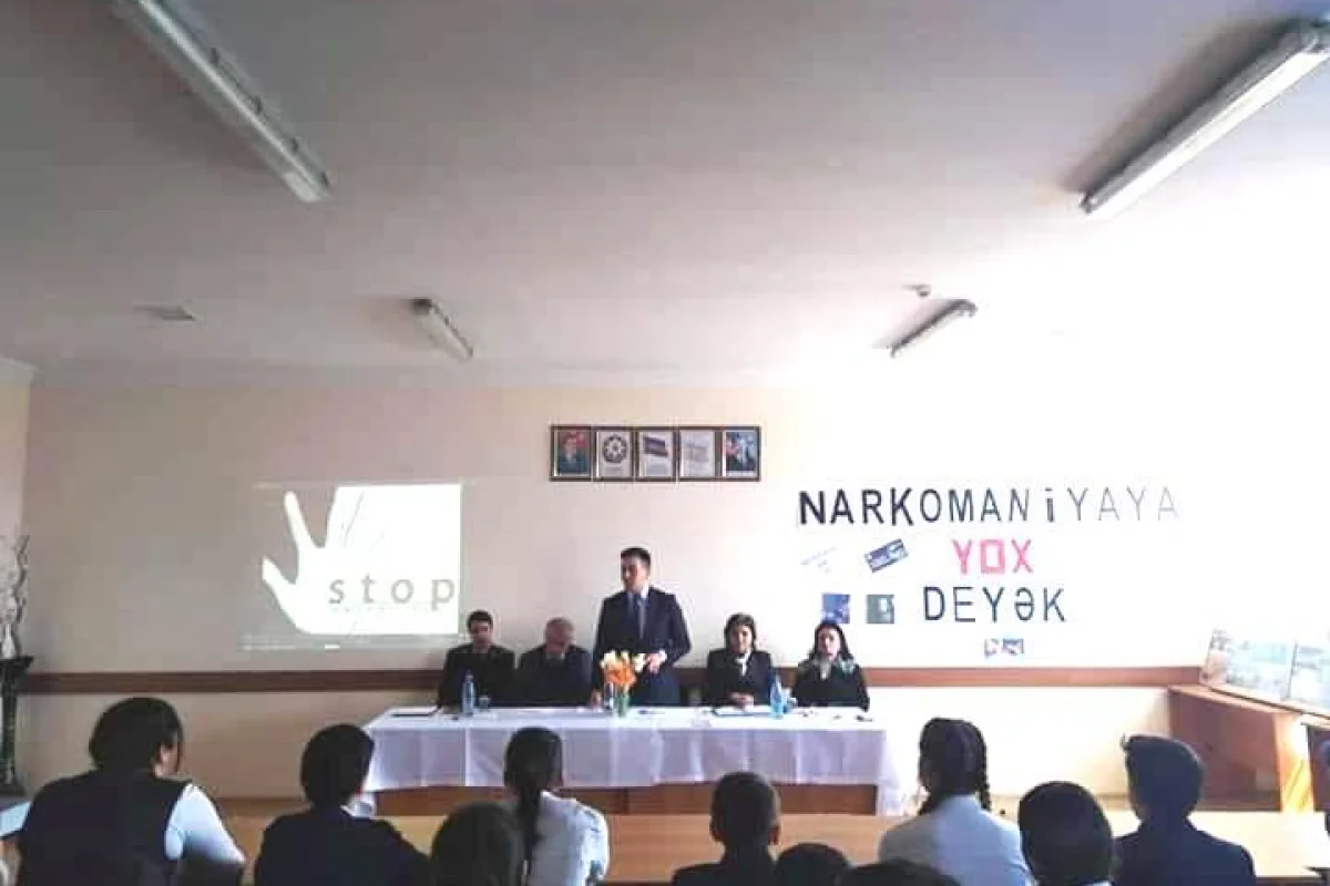Qubada ”Narkomaniyaya yox deyək” adlı tədbir keçirilib