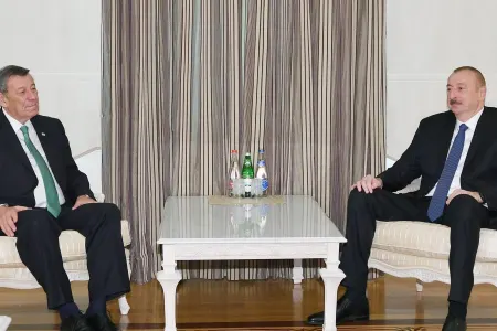 İlham Əliyev Uruqvayın xarici işlər nazirini qəbul edib