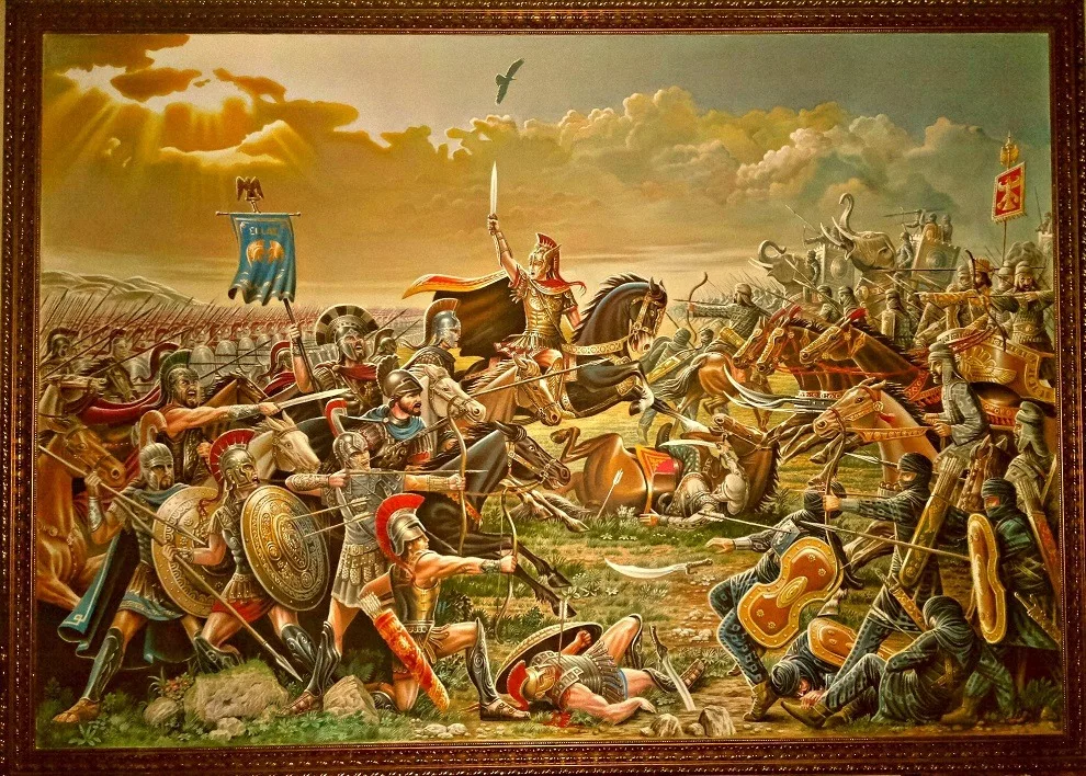 "Tomrisə həsr olunan əsər yaradacağam" – FOTOLAR