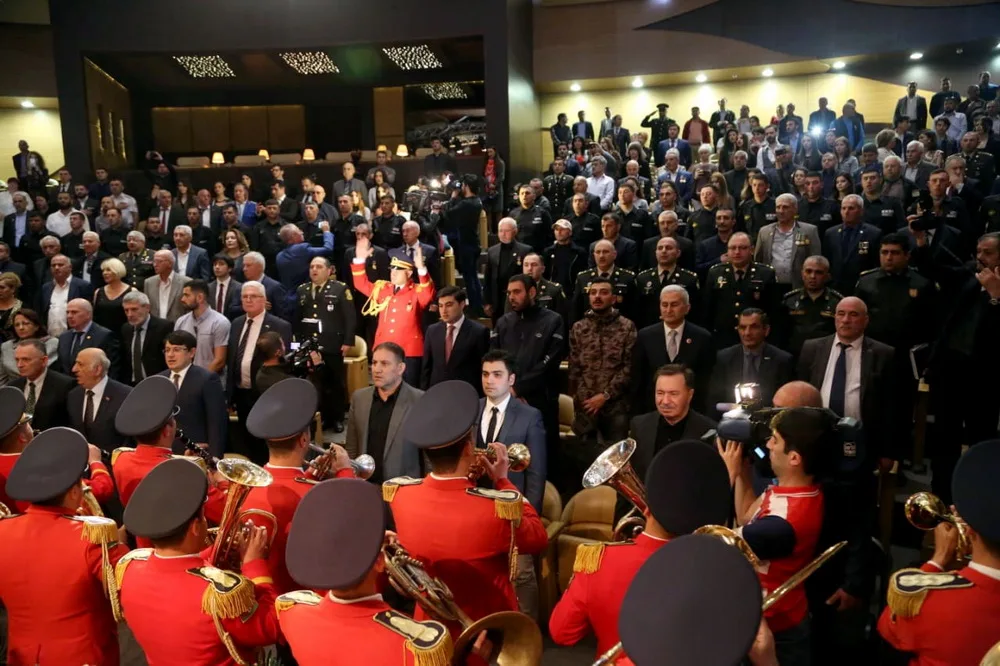 Milli Qəhrəman Albert Aqarunovun anım tədbiri keçirilib