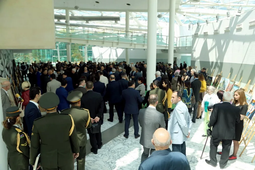 Milli Qəhrəman Albert Aqarunovun anım tədbiri keçirilib