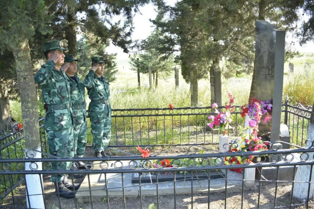 Milli Qəhrəmаn Faiq Cəfərovun аnım mərаsimi kеçirilib - FOTO