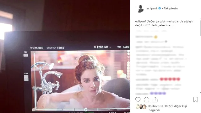 "Aşk-ı Memnu"nun aktrisası çılpaq şəklini paylaşdı - ALƏM BİR-BİRİNƏ DƏYDİ - FOTO - VİDEO