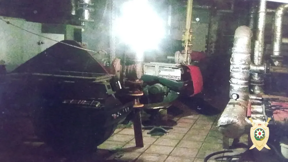 Bakıda qazanxanada 135 000 manatlıq oğurluq - FOTOLAR