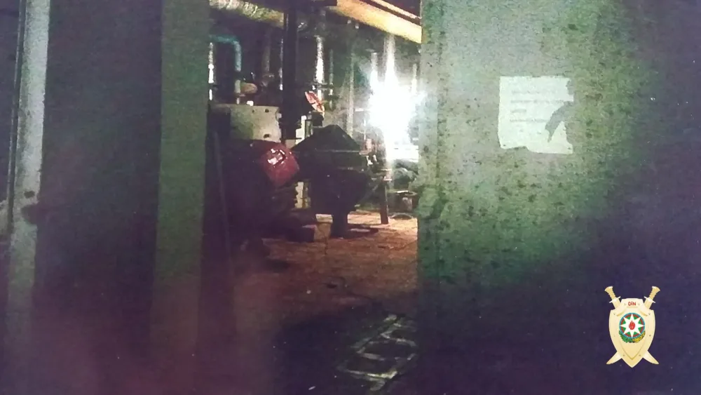 Bakıda qazanxanada 135 000 manatlıq oğurluq - FOTOLAR