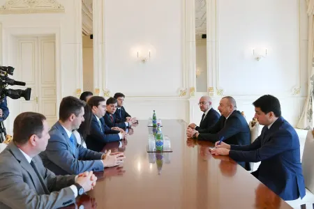 Prezident İlham Əliyev Braziliya Deputatlar Palatası sədrini qəbul edib