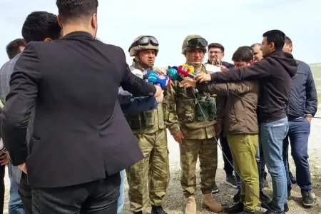 Media nümayəndələri Azərbaycan-Türkiyə birgə təlimlərini izləyiblər