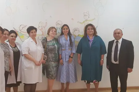 Leyla Əliyeva 1 saylı Körpələr evində - FOTO