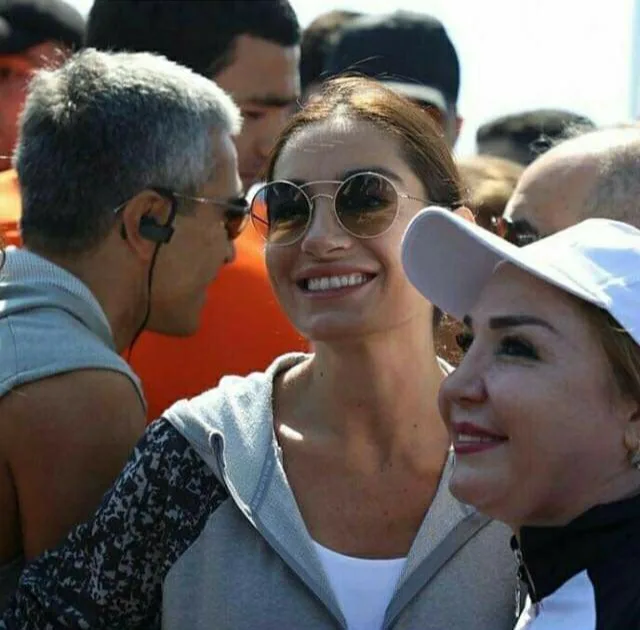 Arzu Əliyeva və Mədət Quliyev məşhurlarla birgə Bakı Marafonunda - FOTO-VİDEO