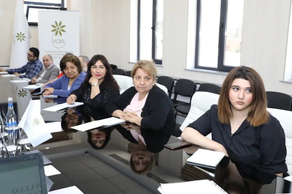İşsiz və işaxtaran vətəndaşlar üçün KOBİA-da təlimlər keçirilir